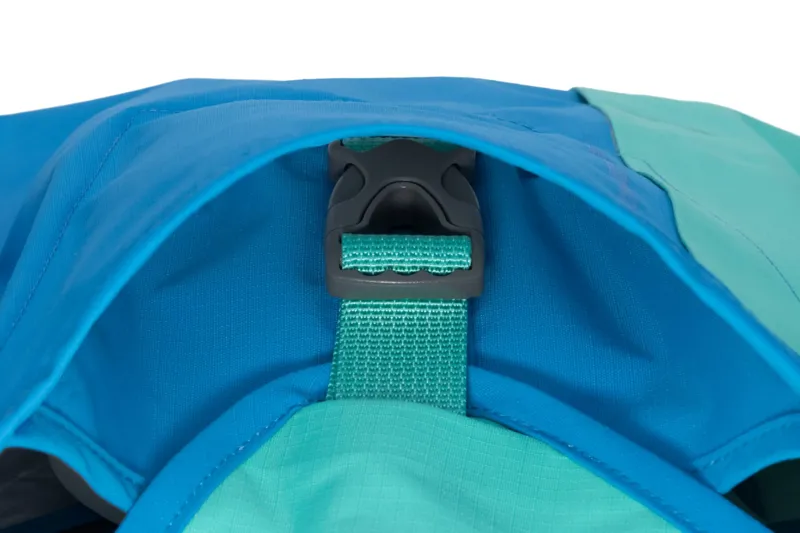 Ruffwear Sun Shower Dog Raincoat in Blue Dusk-3